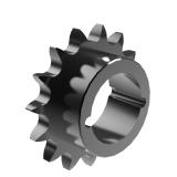 链号08B单排15齿B型台式欧标钢件TB孔链轮