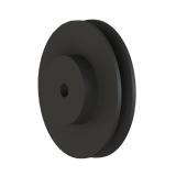 1槽 SPZ 直孔窄V带轮 节径71mm SPZ71-1