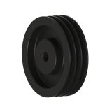 3槽 SPZ 直孔窄V带轮 节径140mm SPZ140-3