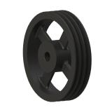 3槽 SPZ 直孔窄V带轮 节径250mm SPZ250-3