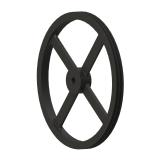 2槽 SPA 直孔窄V带轮 节径315mm SPA315-2