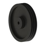 3槽 SPA 直孔窄V带轮 节径160mm SPA160-3