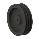 3槽 SPC 直孔窄V带轮 节径300mm SPC300-3