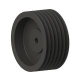 5槽 SPB 直孔窄V带轮 节径190mm SPB190-5