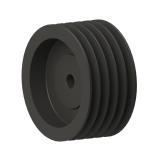 5槽 SPB 直孔窄V带轮 节径250mm SPB250-5