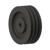 3槽 SPB 直孔窄V带轮 节径212mm SPB212-3