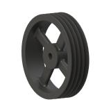 4槽 SPB 直孔窄V带轮 节径300mm SPB300-4
