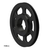 1槽 SPZ 窄V带轮 节径500mm SPZ500-01