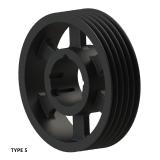 5槽 SPC 窄V带轮 节径425mm SPC425-05