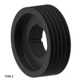 5槽 SPZ 窄V带轮 节径170mm SPZ170-05