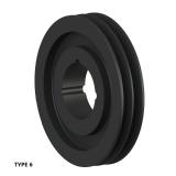 2槽 SPA 窄V带轮 节径195mm SPA195-02