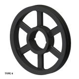 2槽 SPA 窄V带轮 节径315mm SPA315-02