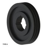 3槽 SPA 窄V带轮 节径200mm SPA200-03