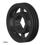 3槽 SPA 窄V带轮 节径230mm SPA230-03