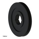 1槽 SPB 窄V带轮 节径180mm SPB180-01