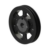 2槽 SPB 窄V带轮 节径224mm 锥套2517 孔径38mm SPB224-02-2517-38