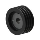 4槽 SPA 窄V带轮 节径132mm 锥套2517 孔径42mm SPA132-04-2517-42