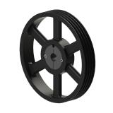 4槽 SPA 窄V带轮 节径315mm 锥套3020 孔径65mm SPA315-04-3020-65