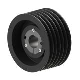 6槽 SPB 窄V带轮 节径280mm 锥套3535 孔径85mm SPB280-06-3535-85