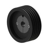 5槽 SPA 窄V带轮 节径212mm 锥套3020 孔径75mm SPA212-05-3020-75