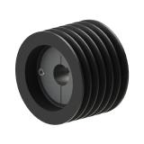 6槽 SPB 窄V带轮 节径200mm 锥套3020 孔径38mm SPB200-06.3020-38