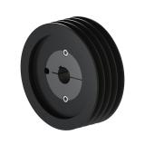 4槽 SPB 窄V带轮 节径140mm 锥套2517 孔径40mm SPB140-04-2517-40