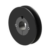 1槽 SPB 窄V带轮 节径160mm 锥套1610 孔径42mm SPB160-01-1610-42