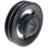 2槽 V带轮2BK70 孔径1inch 2BK70-1