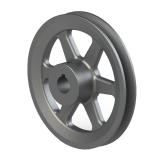 1槽 V带轮BK160 孔径1-3/8inch BK160-1-3/8