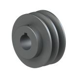 2槽 V带轮2BK23 孔径7/8inch 2BK23-7/8