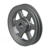 2槽 V带轮2BK130 孔径1-1/2inch 2BK130-1-1/2