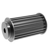 8M85 22齿 欧标HTD圆弧齿直孔同步带轮 22-8M-85