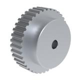XL037 38齿 欧标梯形齿直孔同步轮 38-XL-037