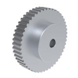 5M25 48齿 欧标HTD圆弧齿直孔同步轮 48-5M-25