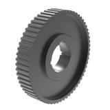 8M85 90齿 3020锥孔 欧标HTD圆弧齿形TB孔同步轮 TL-90-8M-85