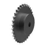 链号03单排33齿B型台式欧标钢件预制孔链轮 03-1B33