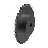 链号03单排37齿B型台式欧标钢件预制孔链轮 03-1B37
