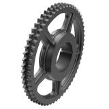 链号24B双排45齿欧标铸件TB孔链轮 24B-02B45