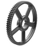 链号06B三排76齿欧标铸件TB孔链轮 06B-03B76