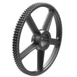 链号24B三排95齿欧标铸件TB孔链轮 24B-03B95