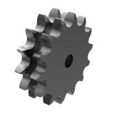 链号10B双排13齿DS型片式欧标钢件预制孔链轮 10B-2DS14