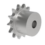 链号06B单排14齿B型台式欧标不锈钢预制孔链轮 06B-1B14