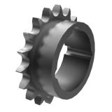 链号08B单排18齿B型台式欧标钢件TB孔链轮 08B-01B18