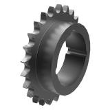 链号08B单排25齿B型台式欧标钢件TB孔链轮 08B-01B25