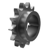 链号16B单排14齿B型台式欧标钢件TB孔链轮  16B-01B14
