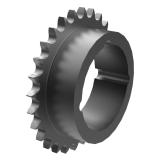 链号12B单排28齿B型台式欧标钢件TB孔链轮 12B-01B28