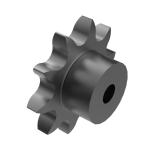 链号28B单排10齿B型台式欧标钢件预制孔链轮 28B-1B10