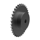链号08B单排34齿B型台式欧标钢件预制孔链轮 08B-1B34