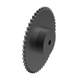 链号28B单排50齿B型台式欧标钢件预制孔链轮 28B-1B50