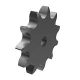 链号04单排11齿A型片式欧标钢件预制孔链轮 04-1A11